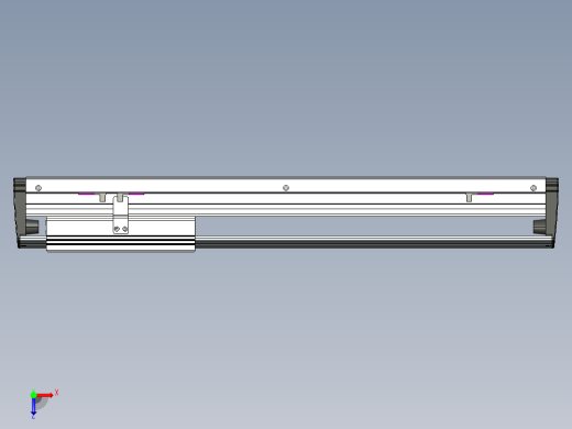 威洛博VL系列3d模型模组VL17E2Y-S400俯视缩略图