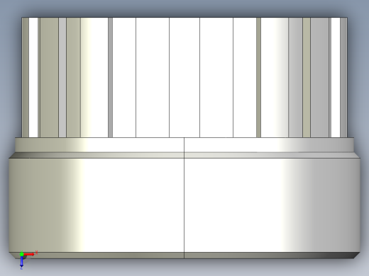 11FBIC 联合布什溶剂焊接，公制系列俯视缩略图