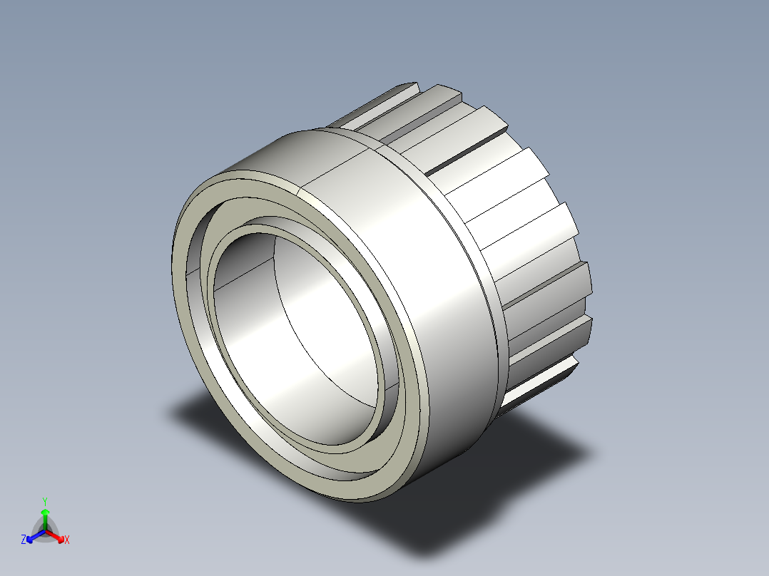11FBIC 联合布什溶剂焊接，公制系列正等轴测图