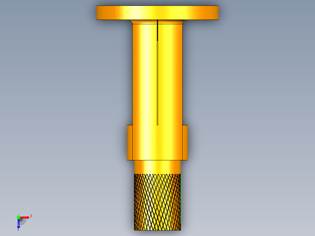 车加工DIY摆件俯视图
