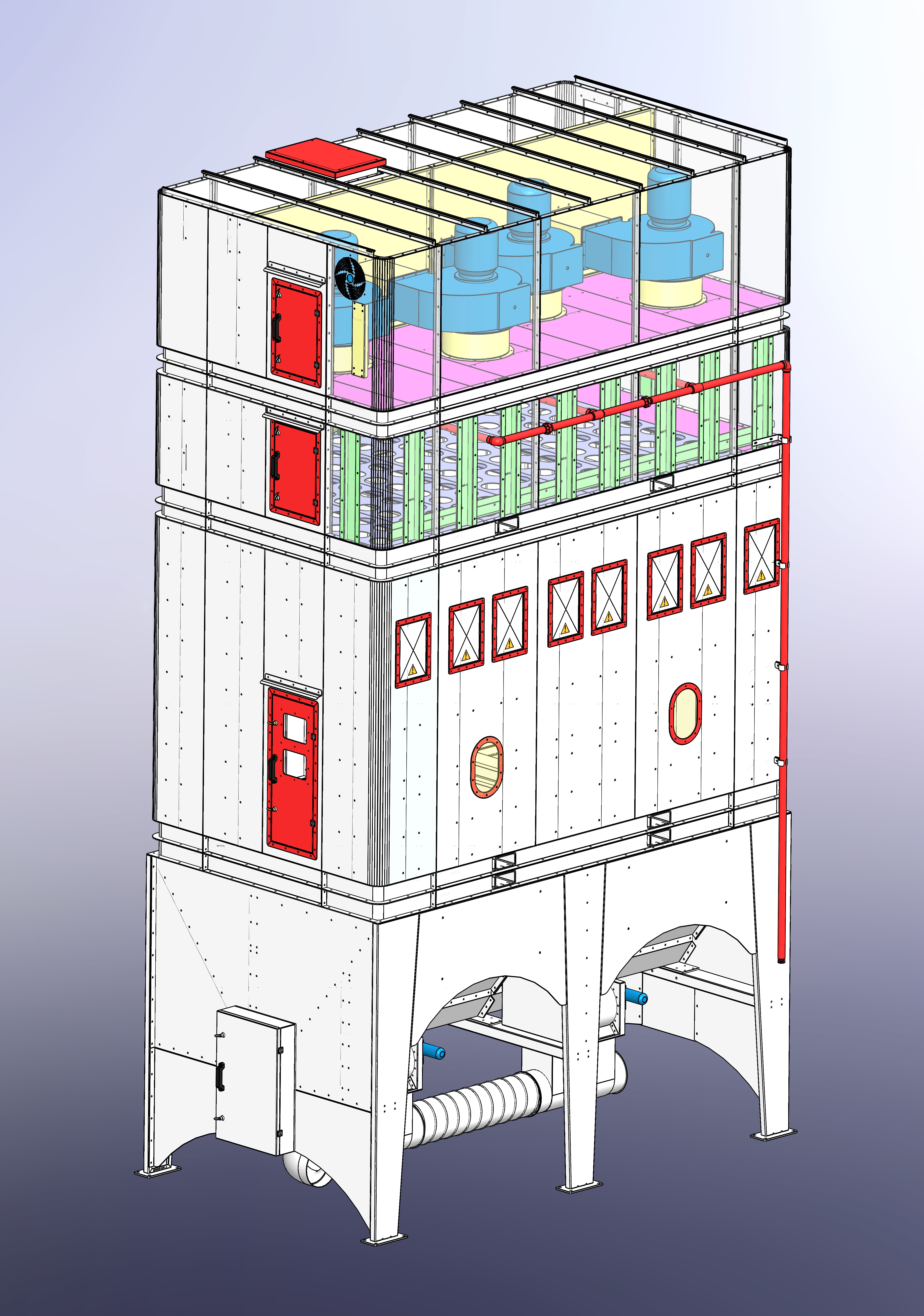 多机组木工除尘器sw20可编辑
