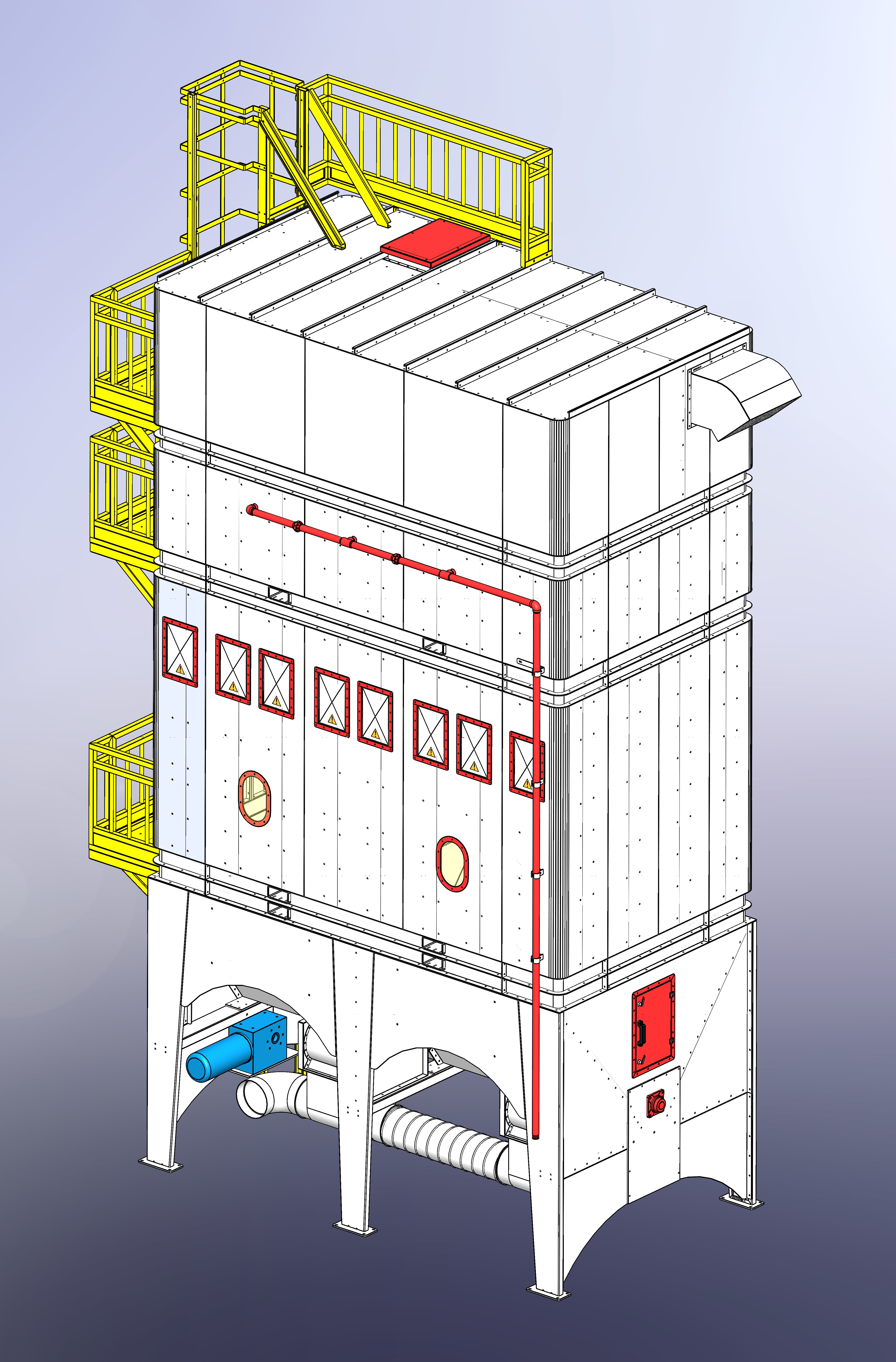 多机组木工除尘器sw20可编辑