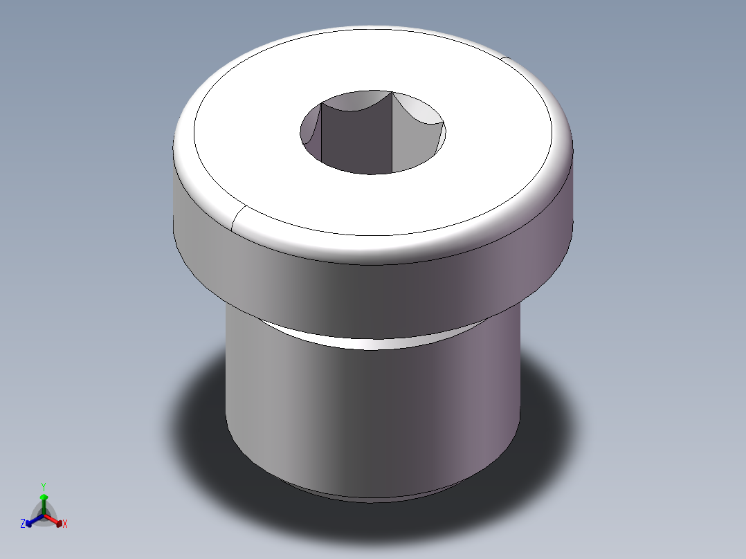 内六角螺堵、4WN-14WD主视图