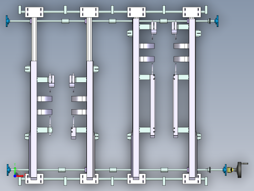 物料归纳机构设计前视缩略图