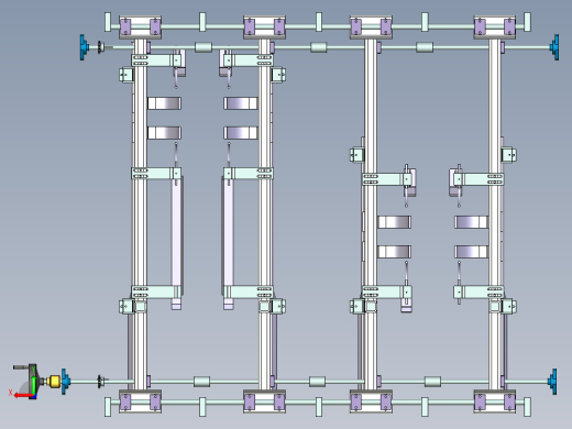物料归纳机构设计后视缩略图