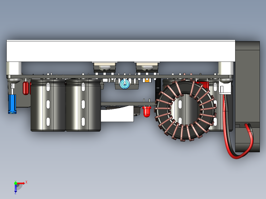 电路板、主板(101)俯视图