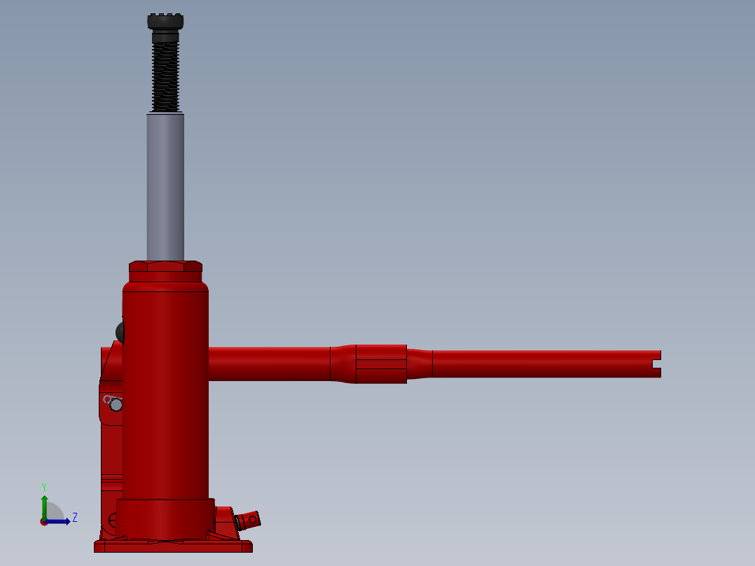 千斤顶(5)左视图