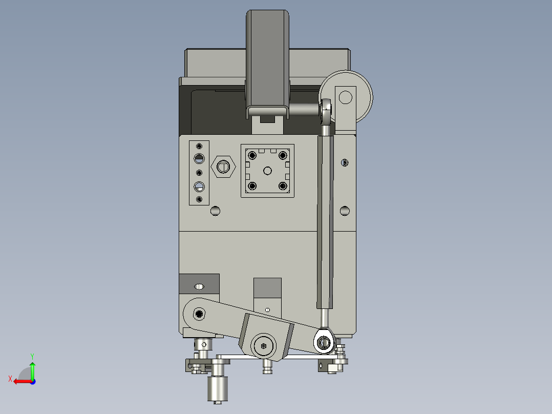 JX0110-真空室后视图
