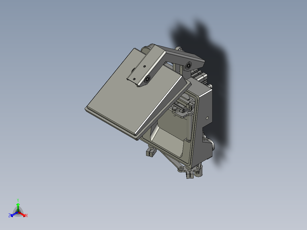 JX0110-真空室正等轴测图