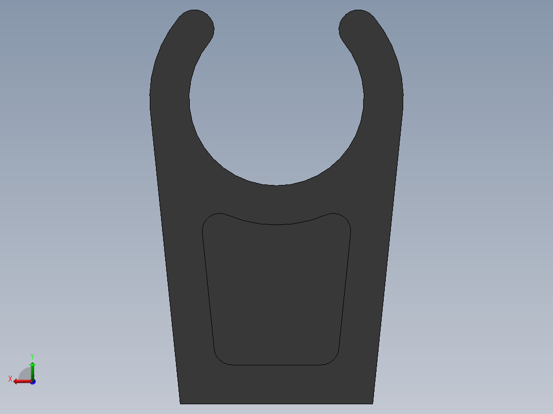 PVC管夹-UPVC DN15-DN100后视图