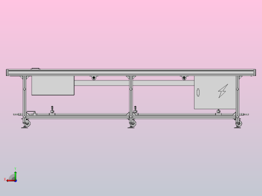 单层皮带线后视缩略图