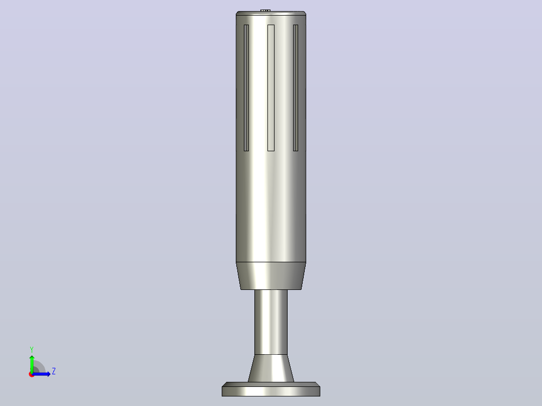 SMXZ50-275A-3-024报警灯，蜂鸣器，三色灯左视图