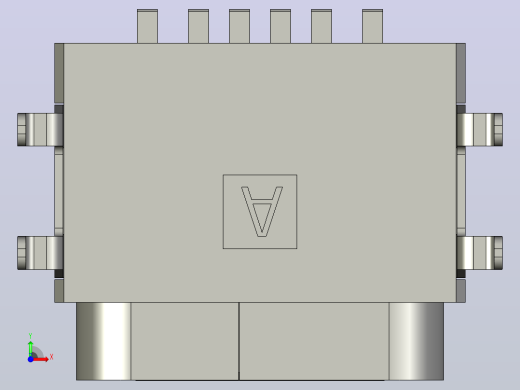 USB Type-C 6针 防水类型 IP67 级前视缩略图