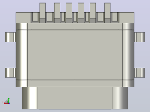USB Type-C 6针 防水类型 IP67 级后视缩略图