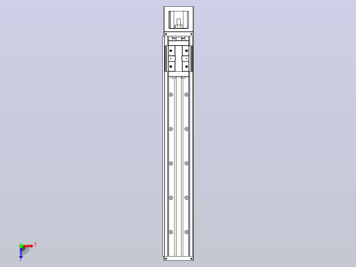 钢基模组TPA-KSR-8610C-640A1-M-F0S0俯视缩略图