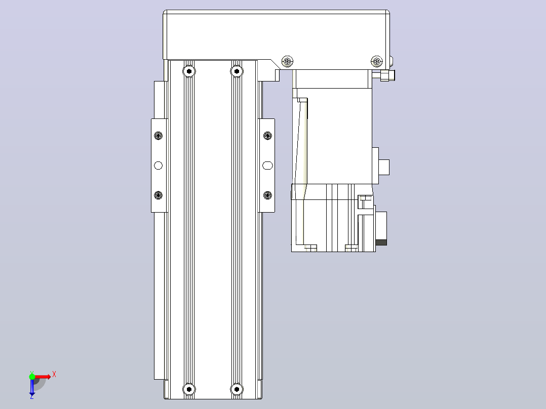 钢基模组TPA-KNR-5002C-150A1-MR-H1S0俯视图