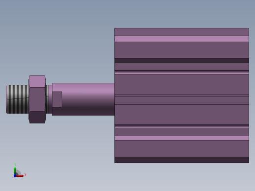 气缸RDQB80-40M前视缩略图