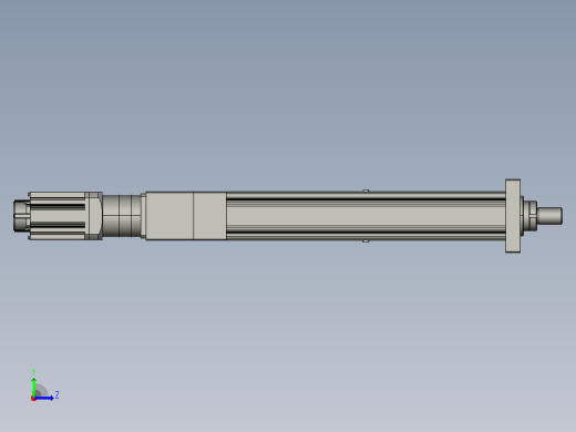MTA125-600-P10-FF-D-K_-P2000W&amp;3000W-S3重载型电动缸左视缩略图