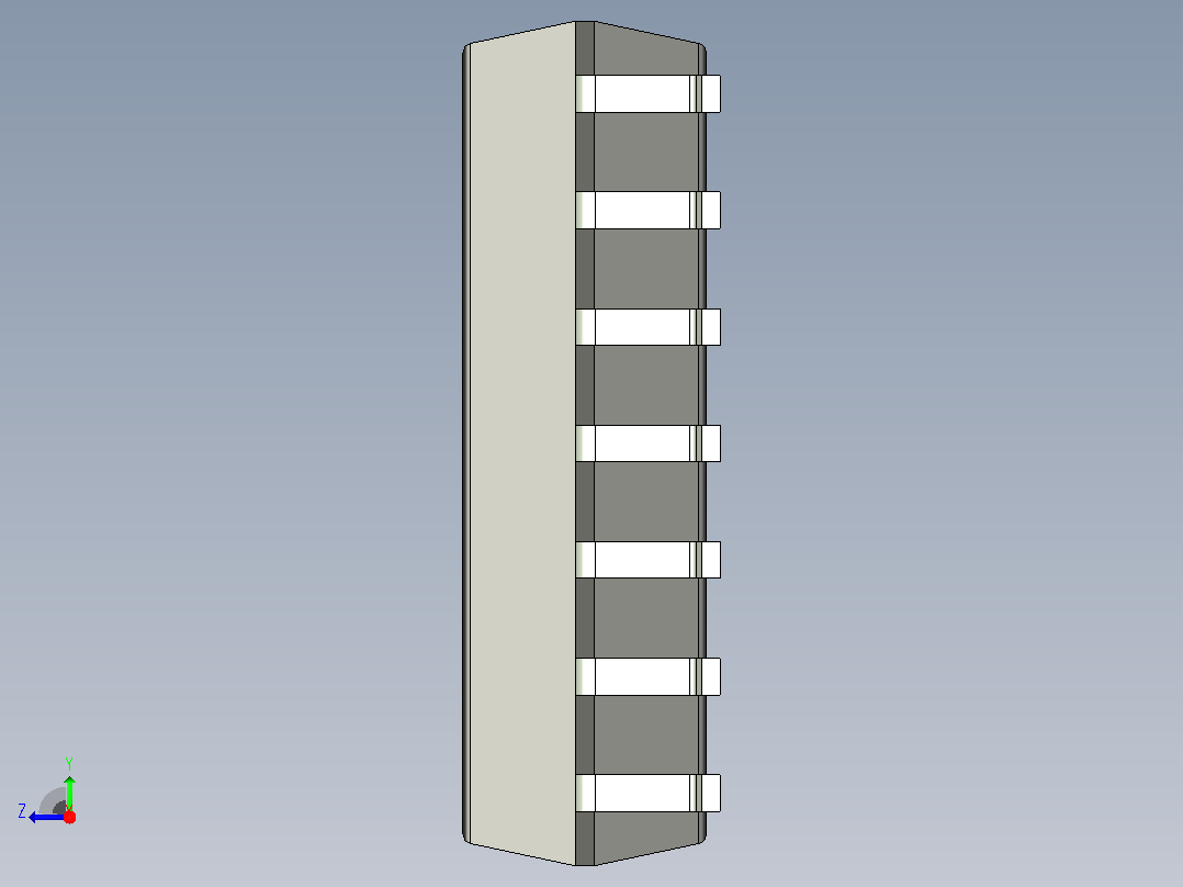 106x SOIC 封装（小外形集成电路）SOIC127P1030X265-14N右视图