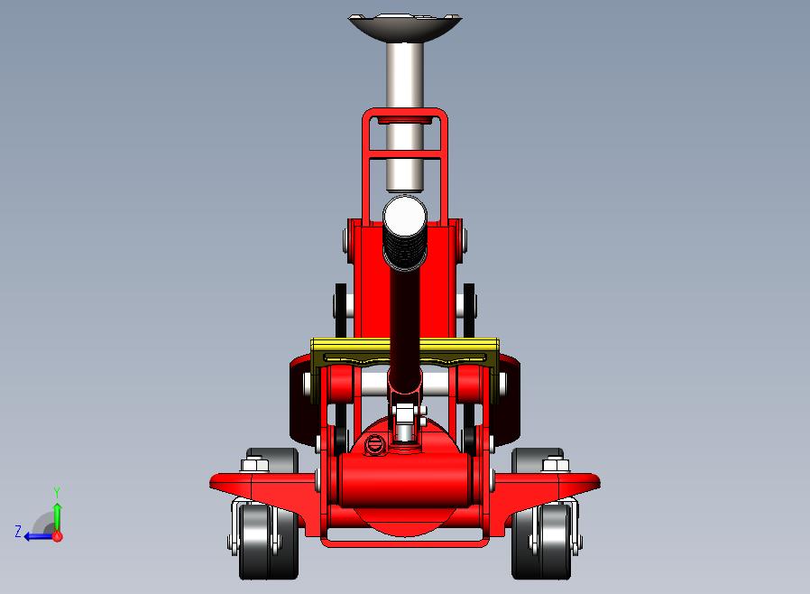 A22-普通液压千斤顶右视图