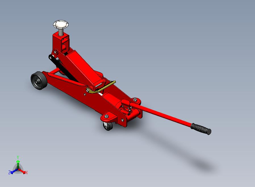 A22-普通液压千斤顶正等轴测图