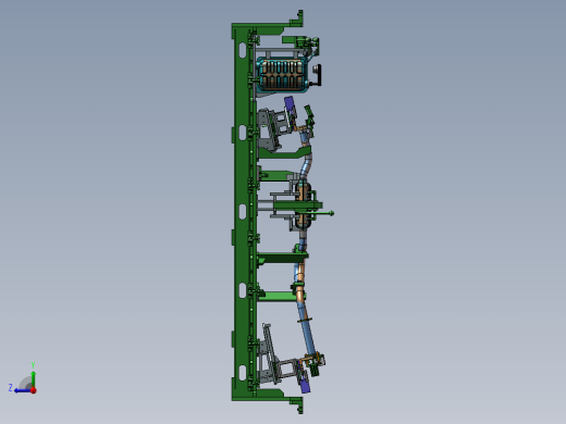 100.管路柔性焊接夹具右视缩略图