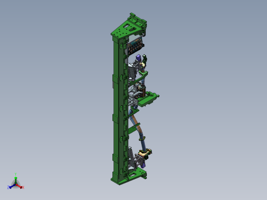 100.管路柔性焊接夹具正等轴测缩略图