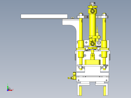 装载机机构前视缩略图