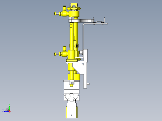 装载机机构右视缩略图