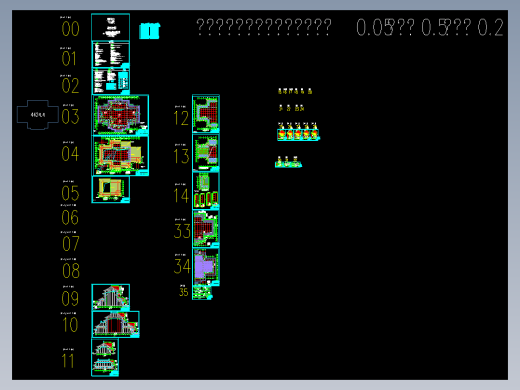 大雄宝殿建筑设计CAD图纸佛教寺庙中式仿古素材实例方案