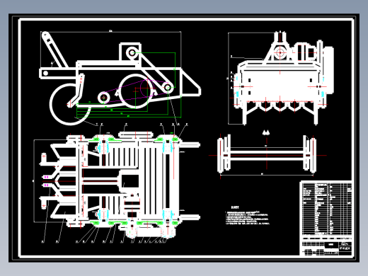 土豆挖掘机设计【含全套CAD图纸】【答辩毕业资料】