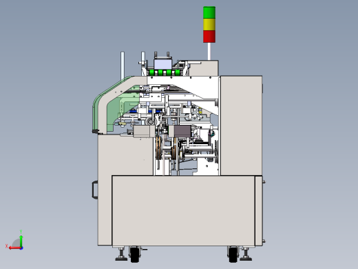 ZDH-ZUZ-003 自动高速装盒机 连续装盒机 全自动装盒机 3D模型后视缩略图