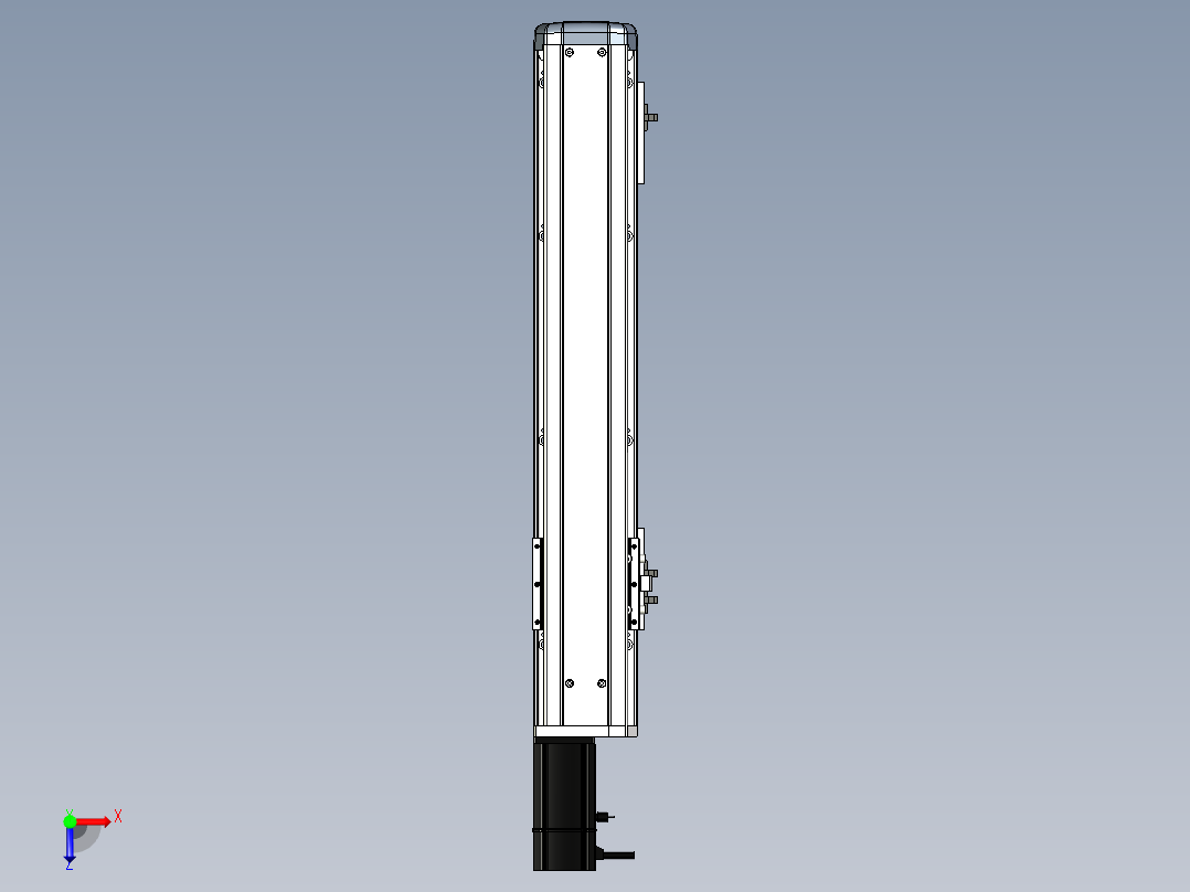 Toyo东佑达直线模组-ETH10-450-BC-200W+煞車俯视图