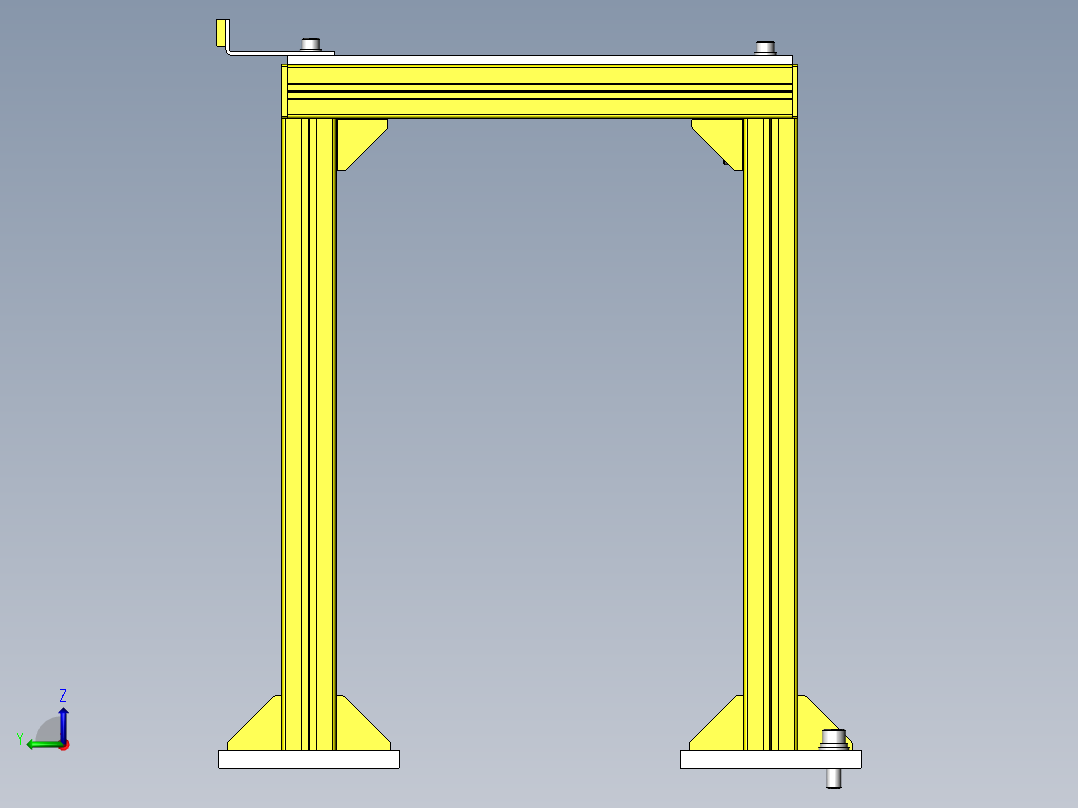 常用机械结构 (81)左视图