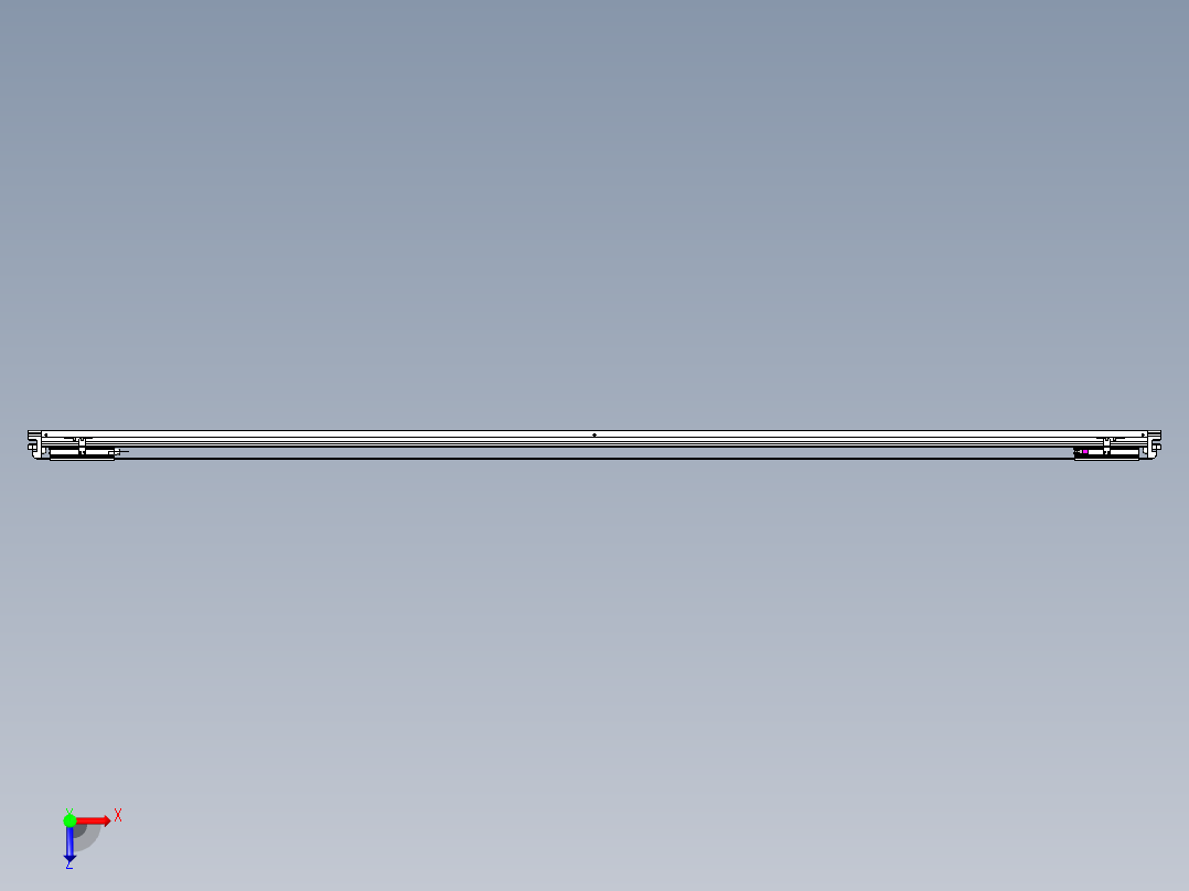 威洛博VL系列3d模型模组2VL14S2Y-S2650俯视图
