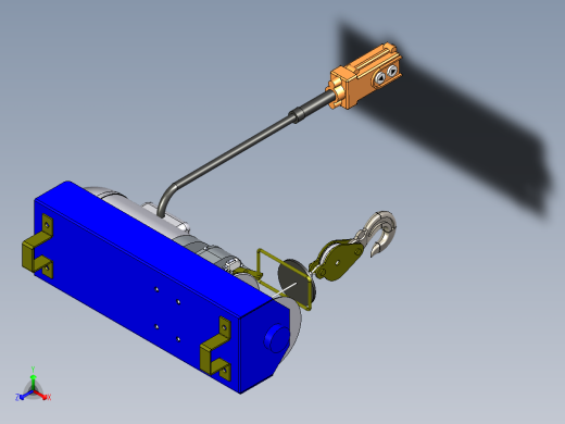 500K电葫芦设计模型