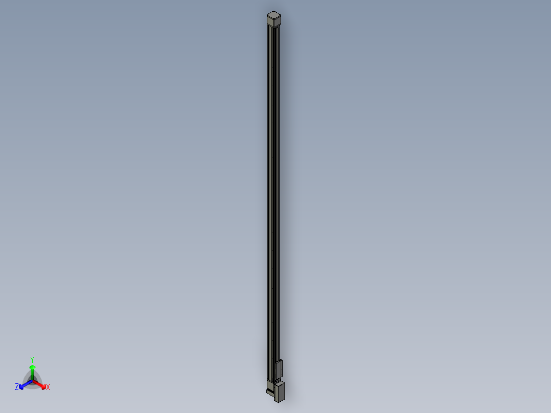 欧规系列-GB8-L96-S3700-BR-P40-MS3正等轴测图