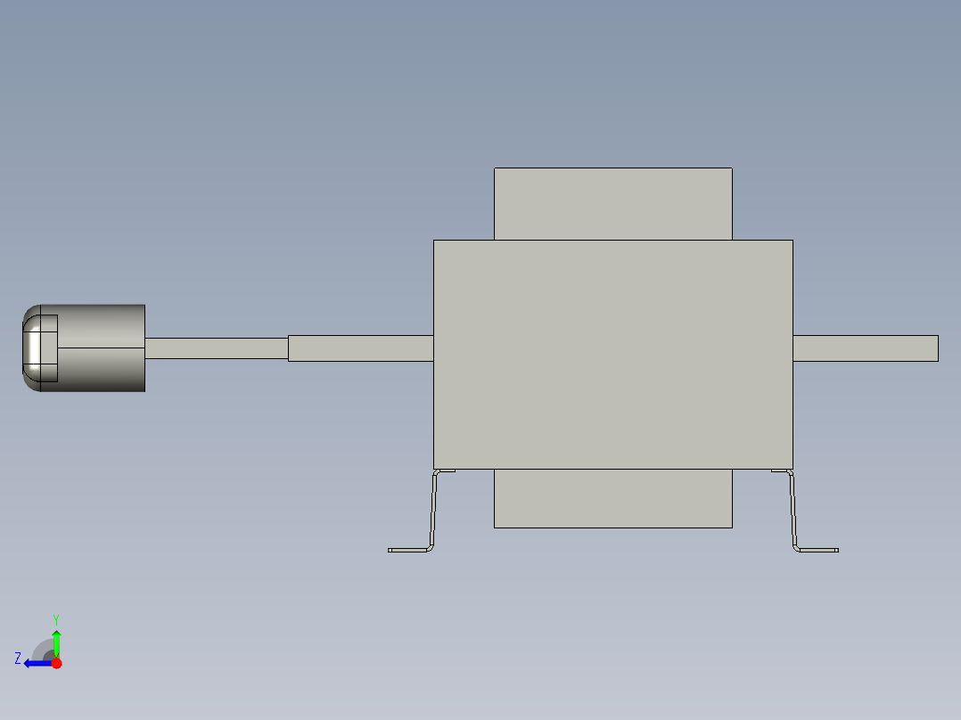 ABB - OT1600EM03P 隔离开关右视图