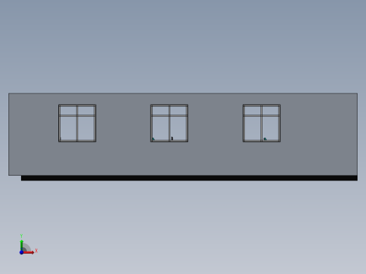办公室模型设计前视缩略图