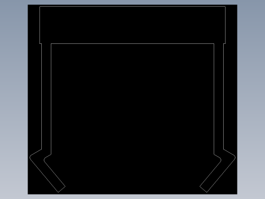 型材-BR 10 SLOT BLACK PP INFILL PROFILE KJN146901.DXF
