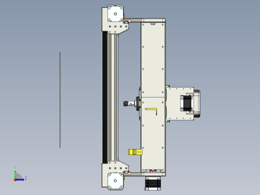 INDYMILL-500mm 3D 打印框架左视缩略图