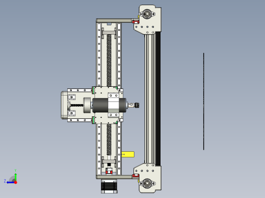 INDYMILL-500mm 3D 打印框架右视缩略图