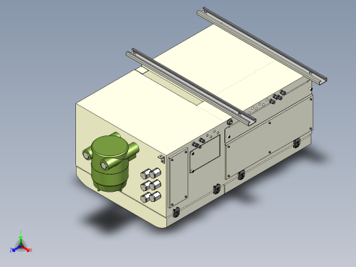 工艺气相色谱仪GC8000正等轴测缩略图