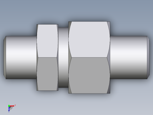 卡套式工业通用硬管接头EO_Weld_fitting_for_tubes_ASK630X4S俯视缩略图