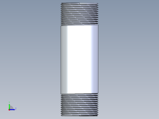 聚氯乙烯配件33-Sch80_Nipple_MPTxMPT_861-174_1.25in x 5in左视缩略图