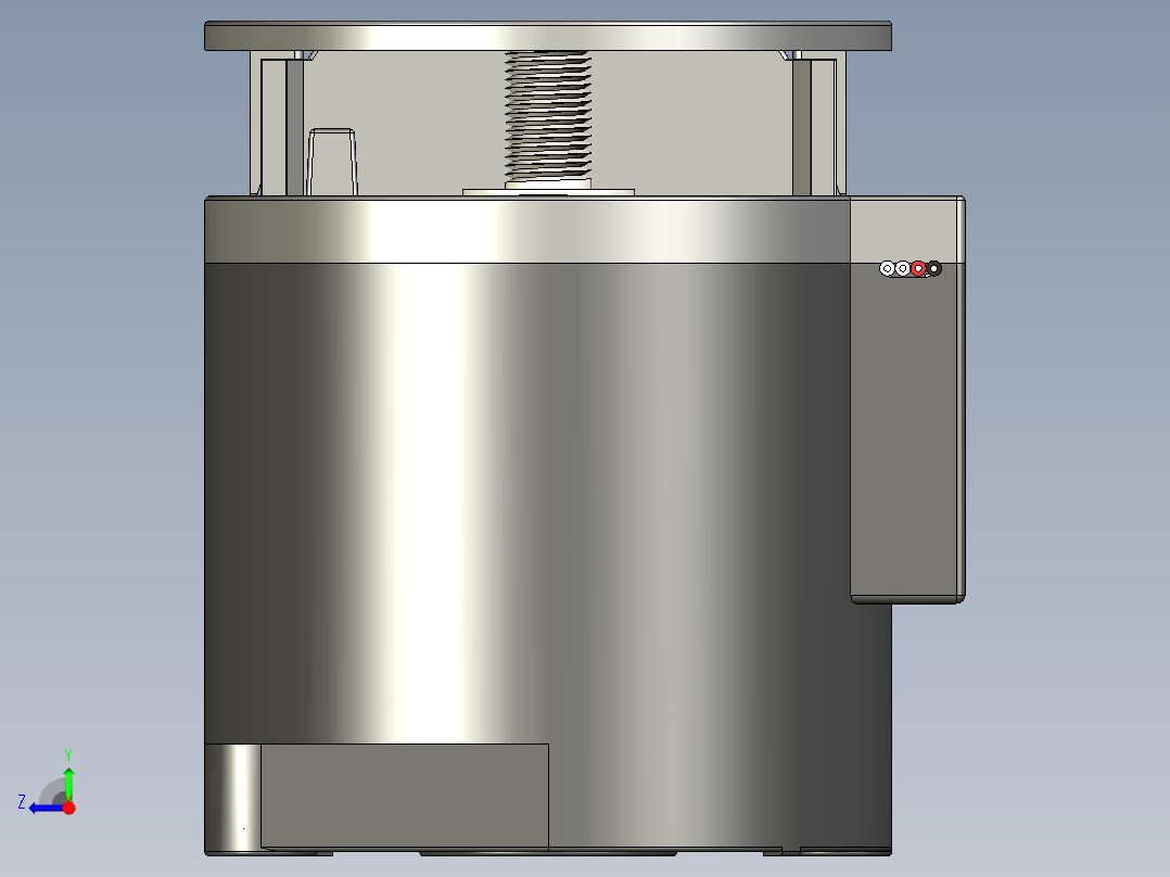 接触器继电器GEV250P15TH M10右视图