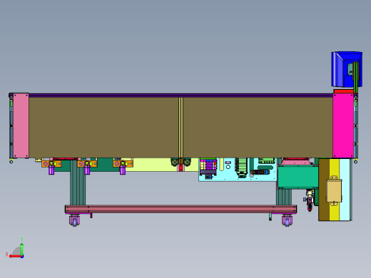 大型卷带辊压机后视缩略图