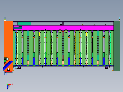 大型卷带辊压机俯视缩略图