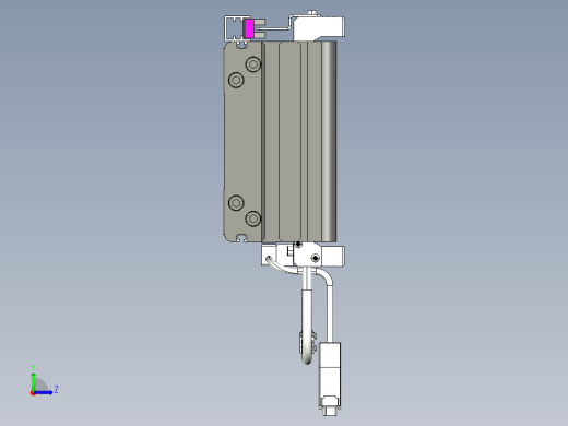威洛博VL系列3d模型模组VL14S1Y-S3550左视缩略图