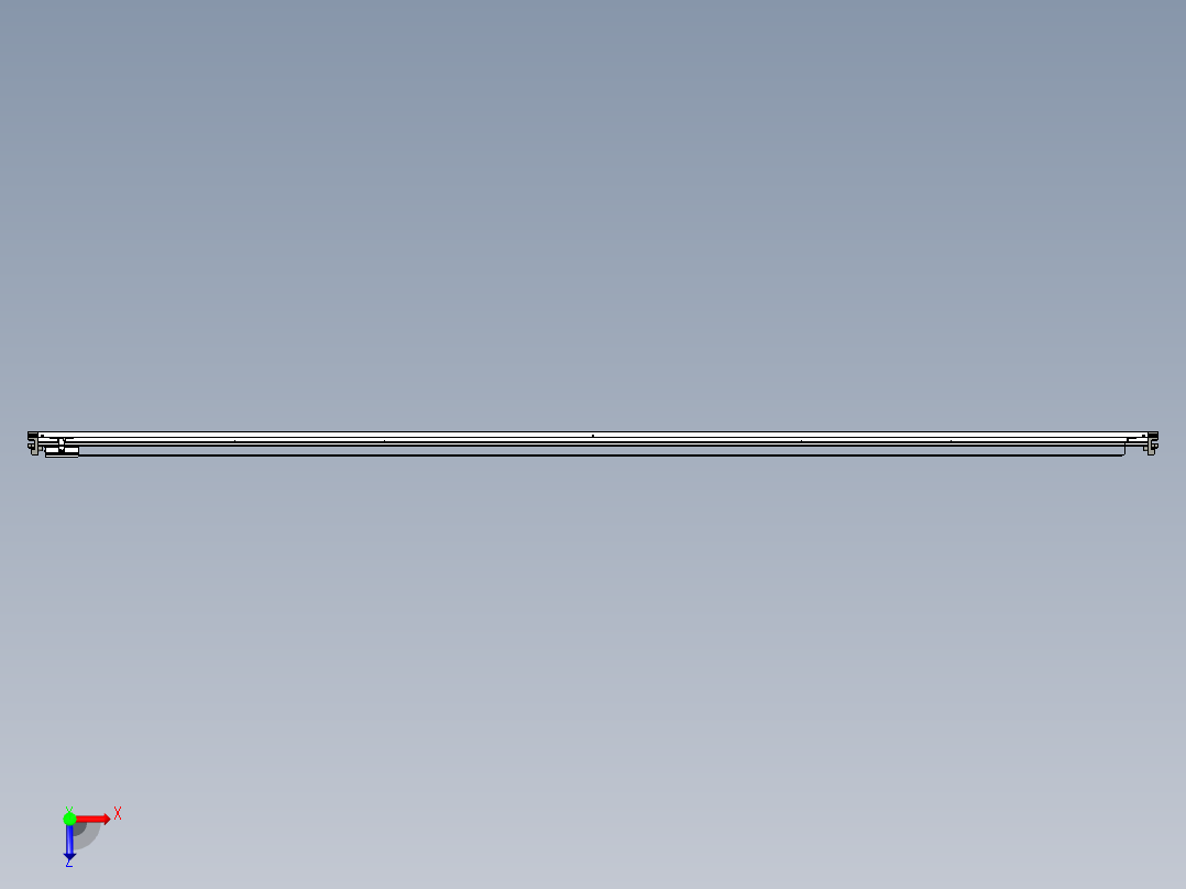 威洛博VL系列3d模型模组VL14S1Y-S3550俯视图